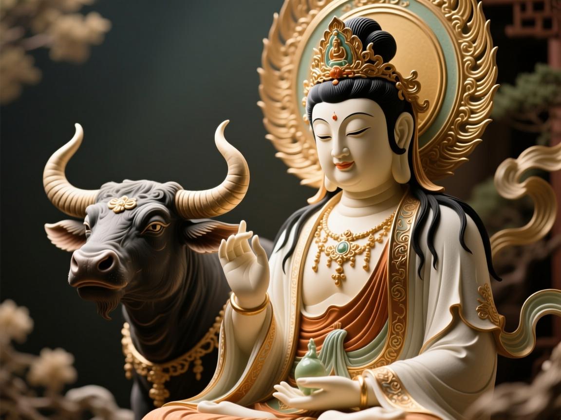 属牛是什么菩萨，探寻生肖与佛教智慧的深层联结