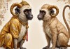 羊与猴同行，谁更能招财纳福？