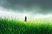 男人梦见绿草，生机、希望与内在成长的象征