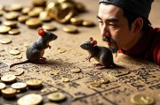 男人梦见老鼠财运预兆，梦境背后的财富启示
