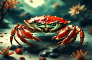 梦见分螃蟹吃，潜意识的盛宴与现实的隐喻