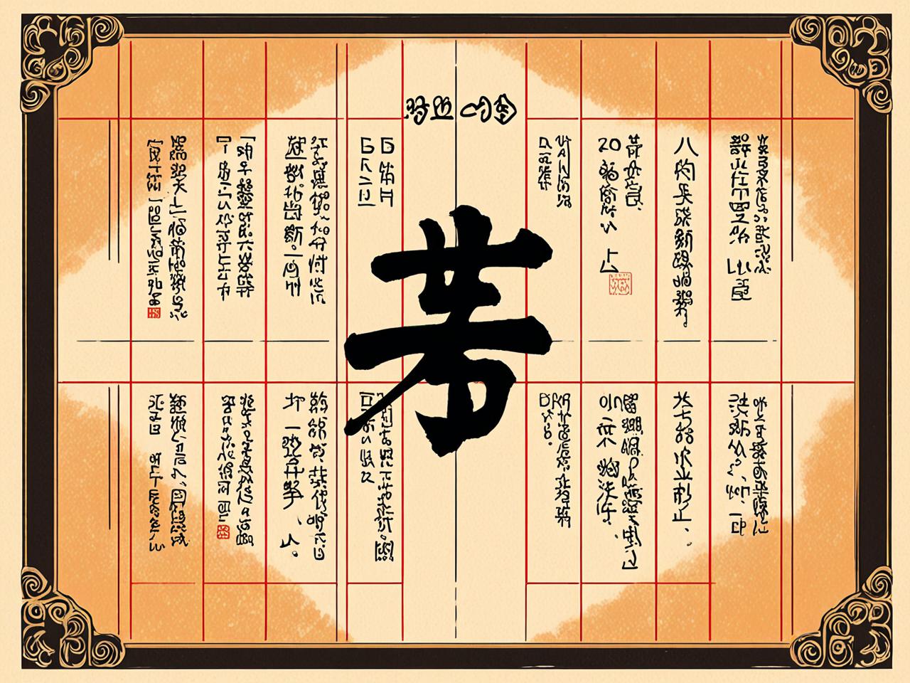 八字排盘详解(免费版)揭秘你的命运密码
