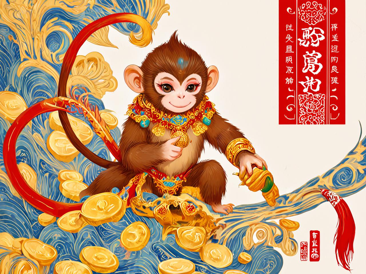 属猴今日运势，偏财运旺盛，把握良机赢大财