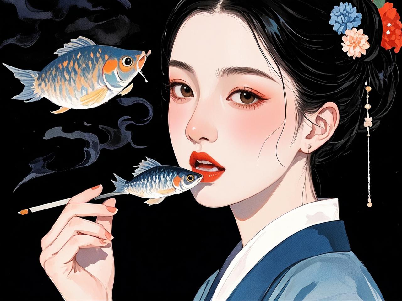 女人梦见吃鱼预示着什么？梦境解析与心理象征