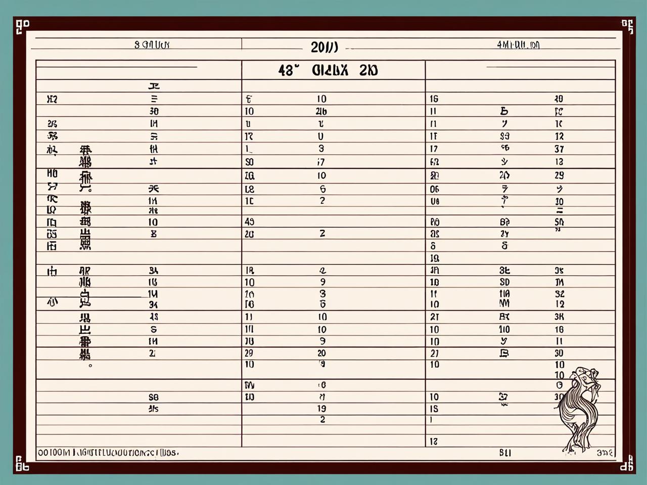 属兔年龄表，穿越时光的生肖密码