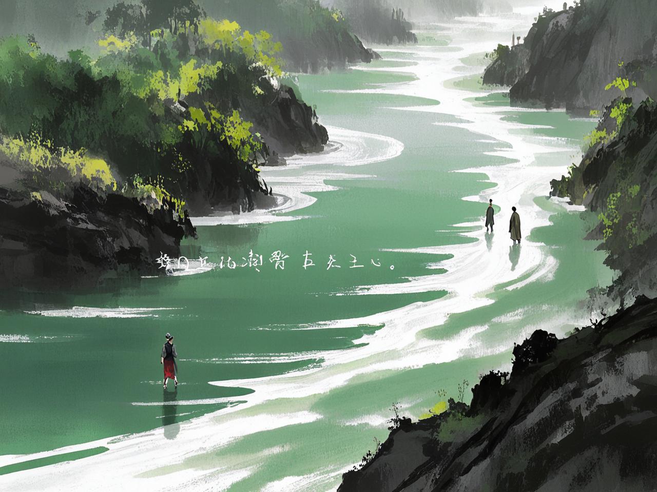 梦见趟水走路的寓意，潜意识的探索与生命的流动