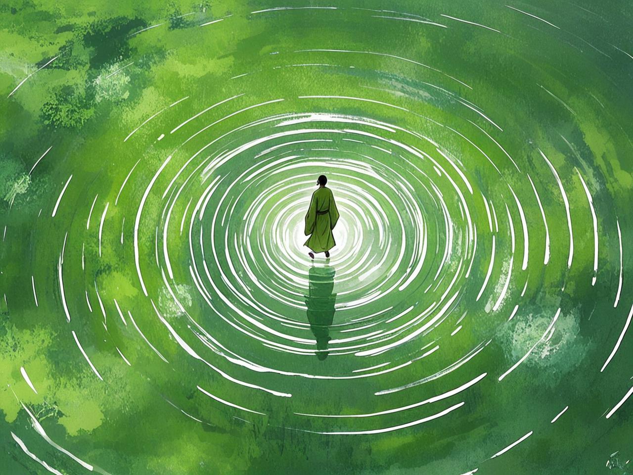 梦的涟漪，水面行走者的精神考古