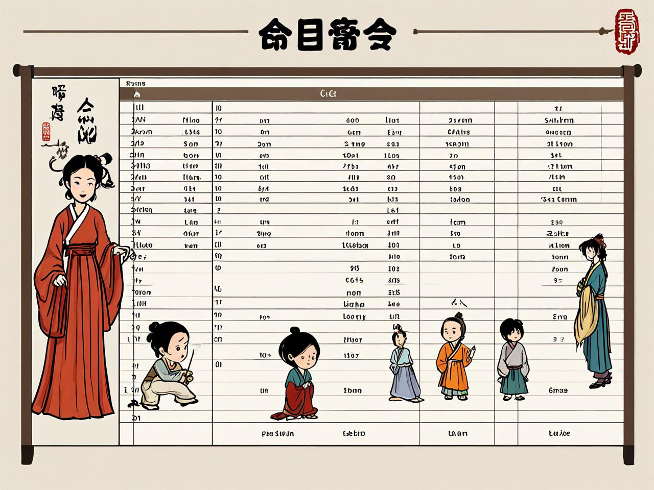 命中有几个孩子查询表，揭开命运的神秘面纱
