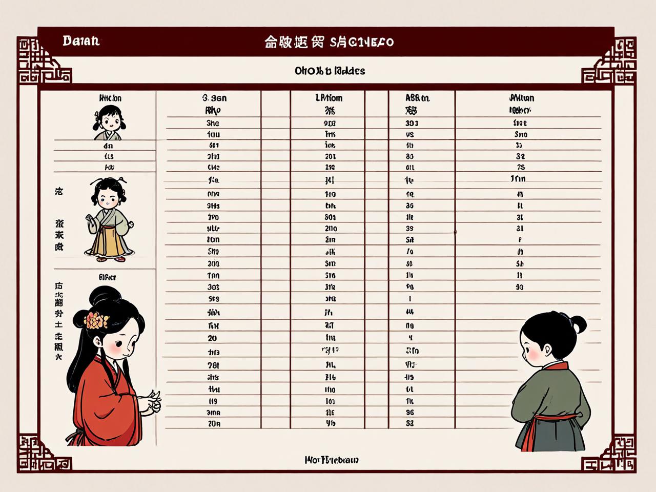命中有几个孩子查询表，揭秘传统命理与现代思考