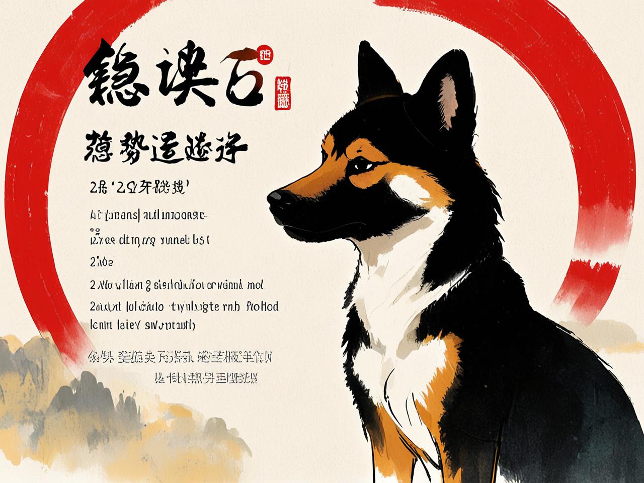 2024年属狗人运势全解析，稳中求进，蓄势待发