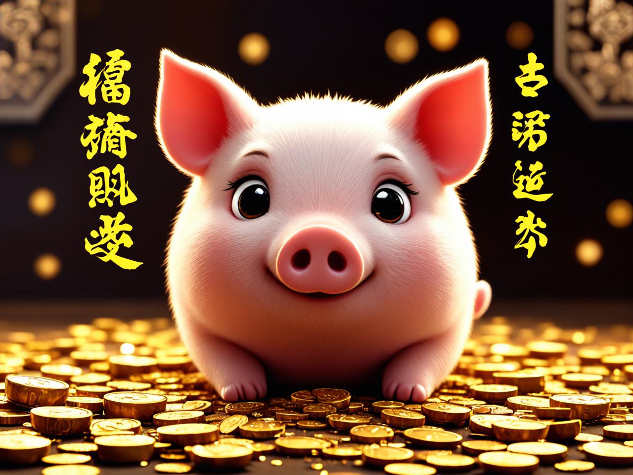 梦见猪的寓意，财富、福运与潜意识的象征