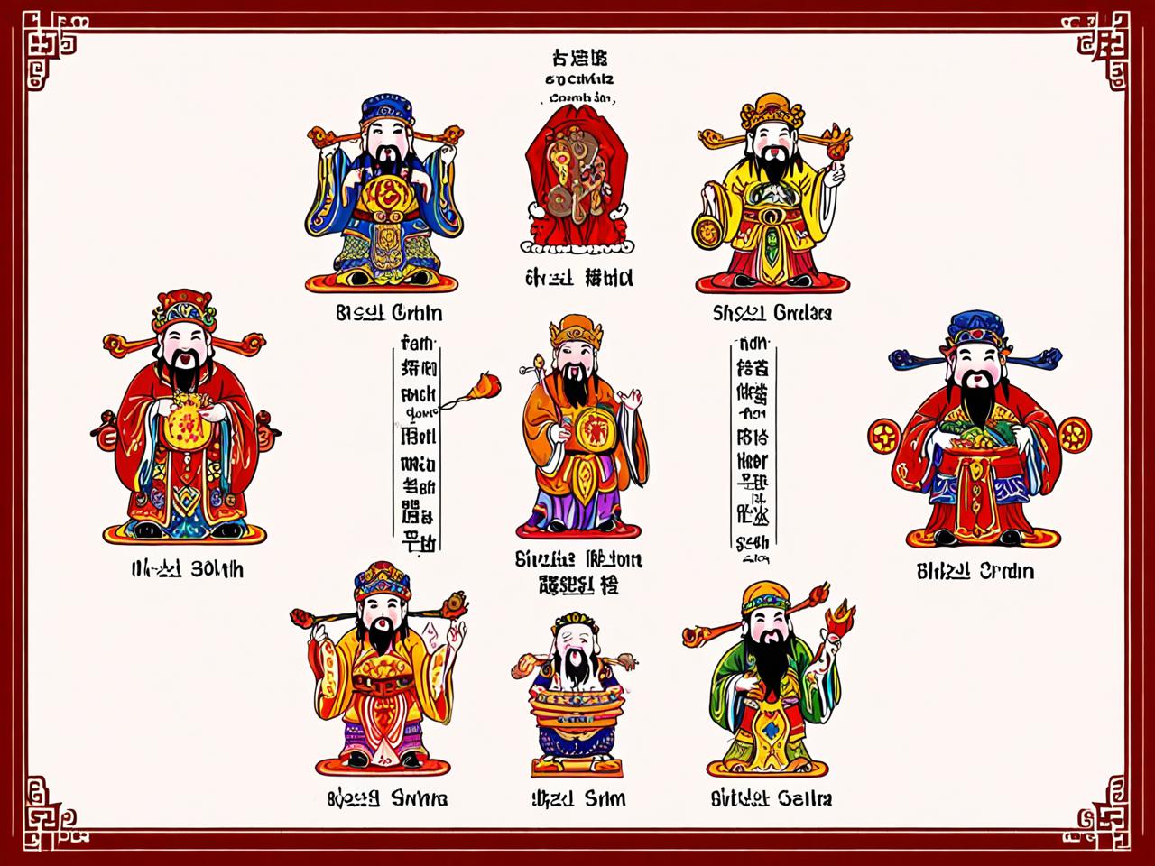 五路财神正确顺序位置图片详解，招财布局不可错过的风水知识