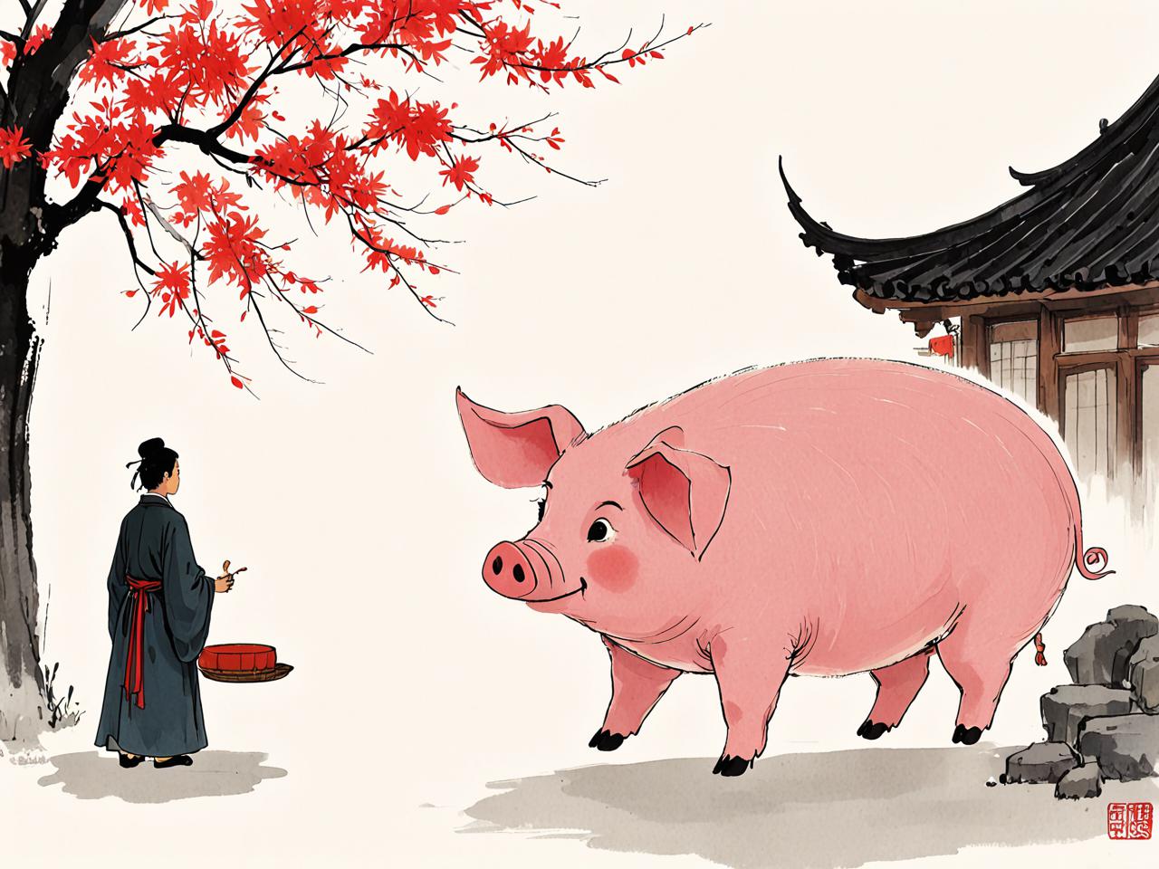 梦见猪是仙家在暗示什么？解读梦境中的灵性启示