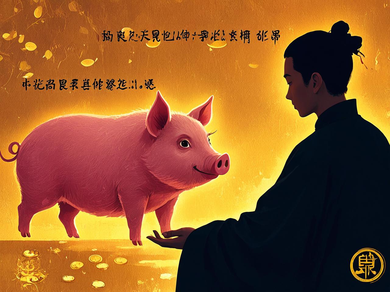 男人梦见大猪预示什么？解析梦境中的财富、机遇与心理暗示