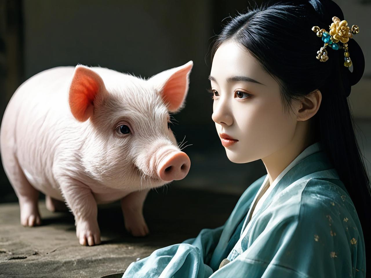 女人梦见猪是什么预兆？梦境背后的文化与心理解析