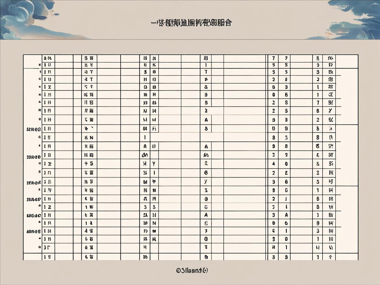 八字贵人查询表，解锁命理中的贵人助力与人生机遇