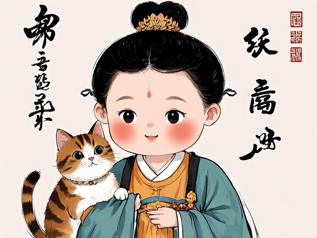 猫是哪位菩萨的化身，探索灵性与慈悲的微妙象征