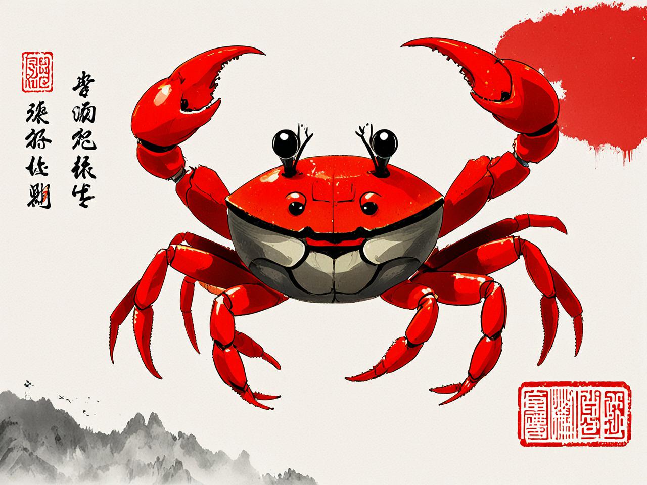 梦到螃蟹，周公解梦的深意解析