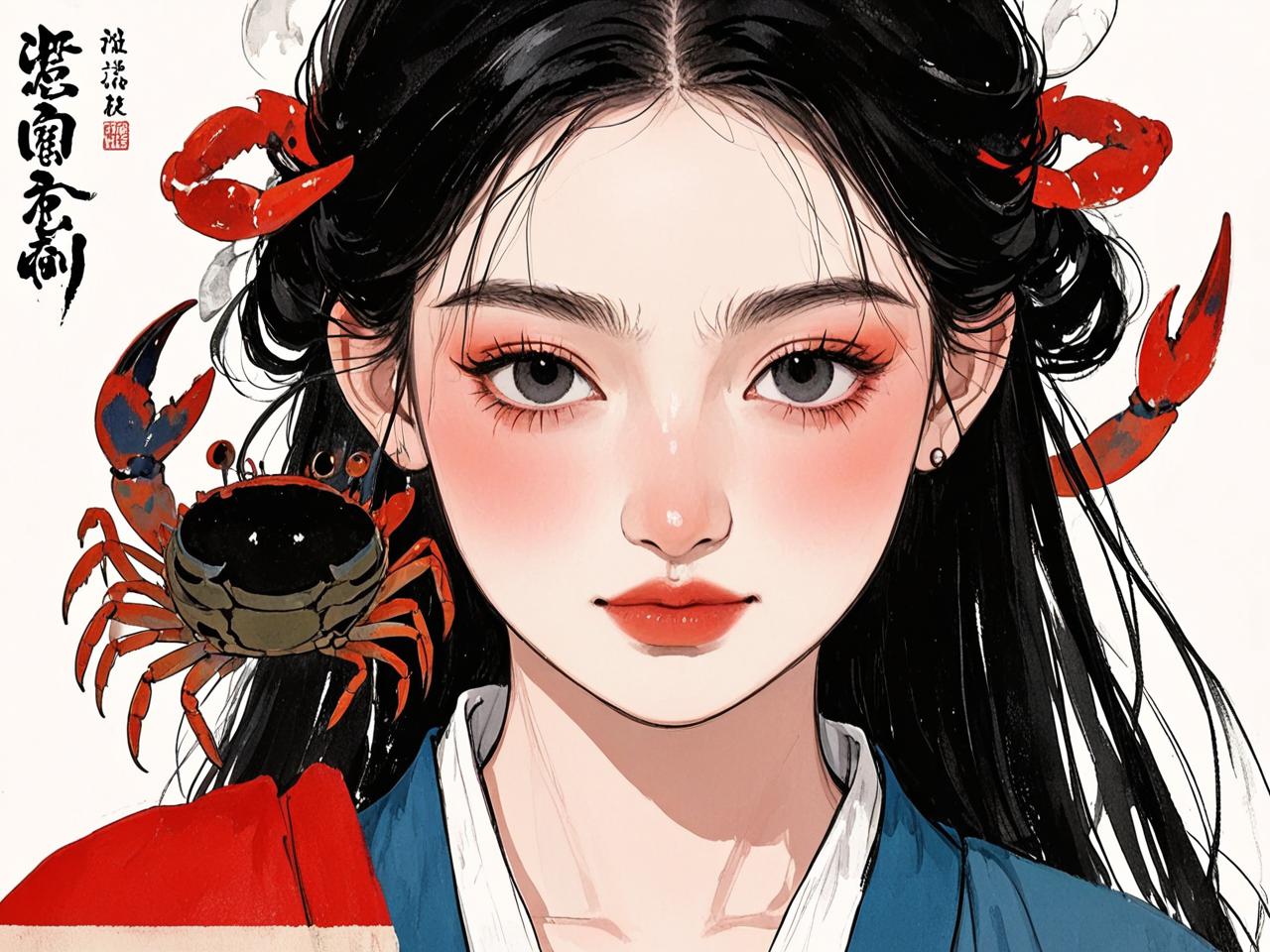 女人梦见活螃蟹好兆头，潜意识的吉兆与心灵启示