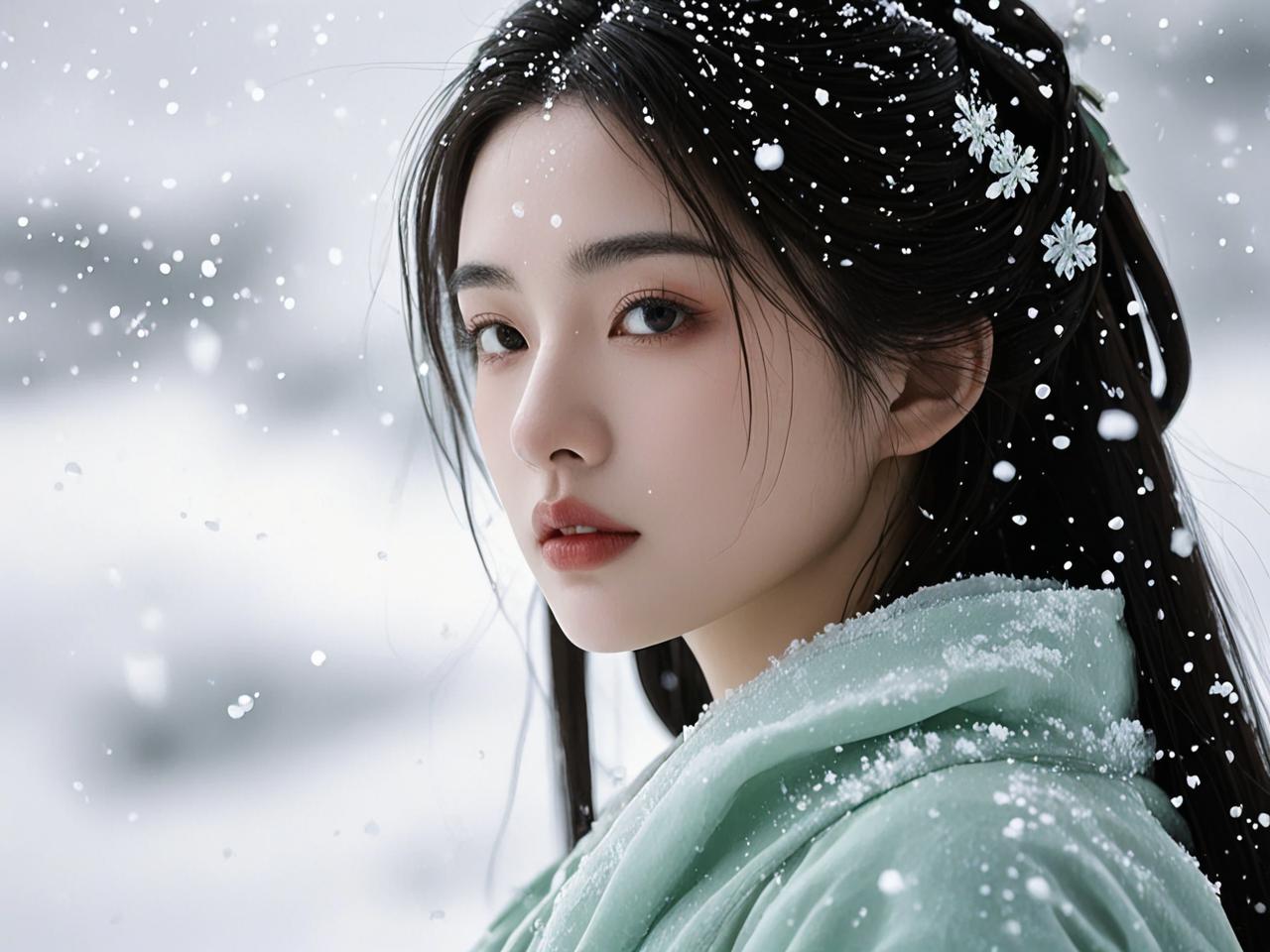 女人梦见大雪纷飞财运，梦境背后的深意与启示