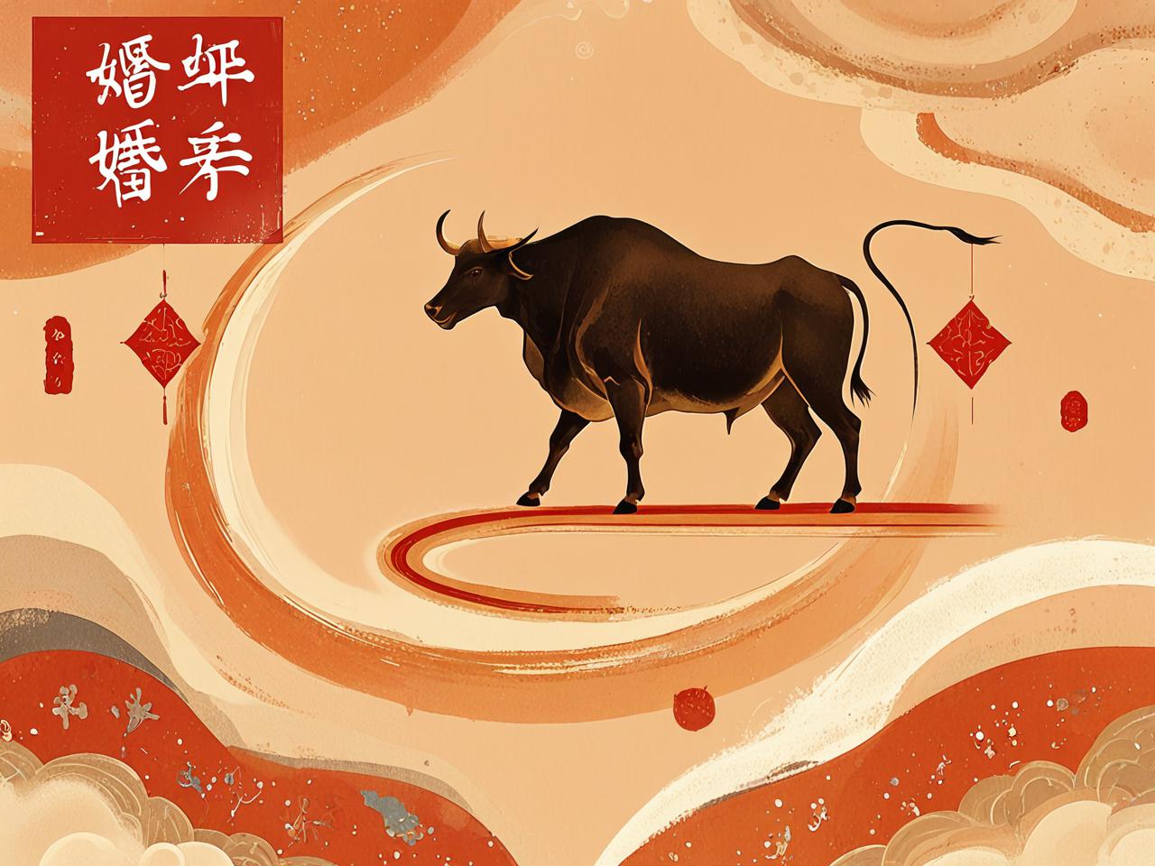 属牛婚姻属相配对大全，解读生肖牛的最佳婚配与幸福之道