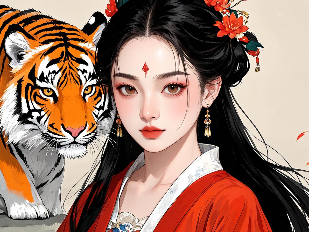 属虎女最佳婚配生肖，缘定三生，情归何处？