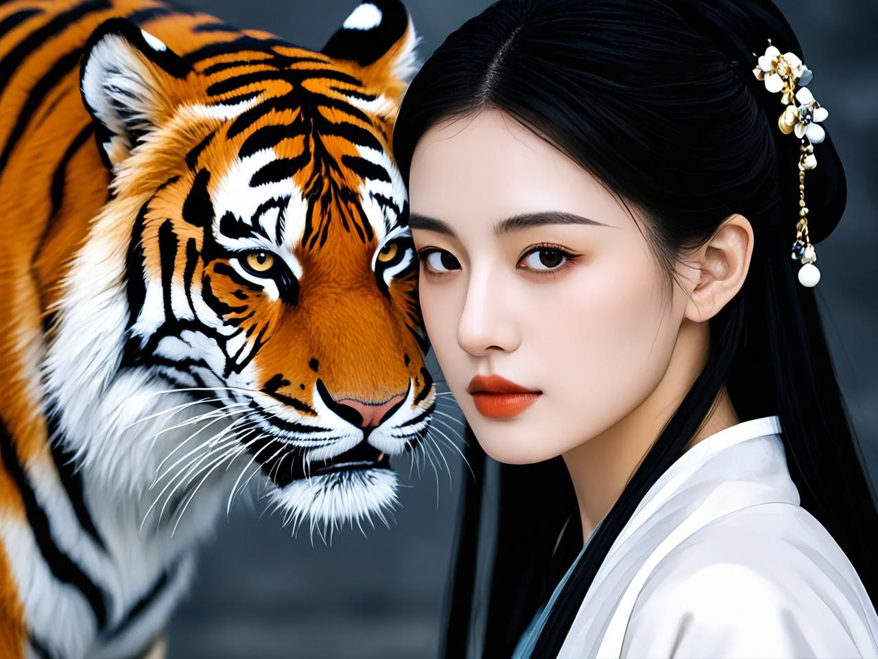 属虎女最佳上等婚配，命理相合，幸福相随