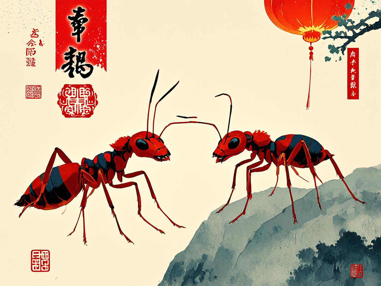 梦见蚂蚁，周公解梦的智慧解析
