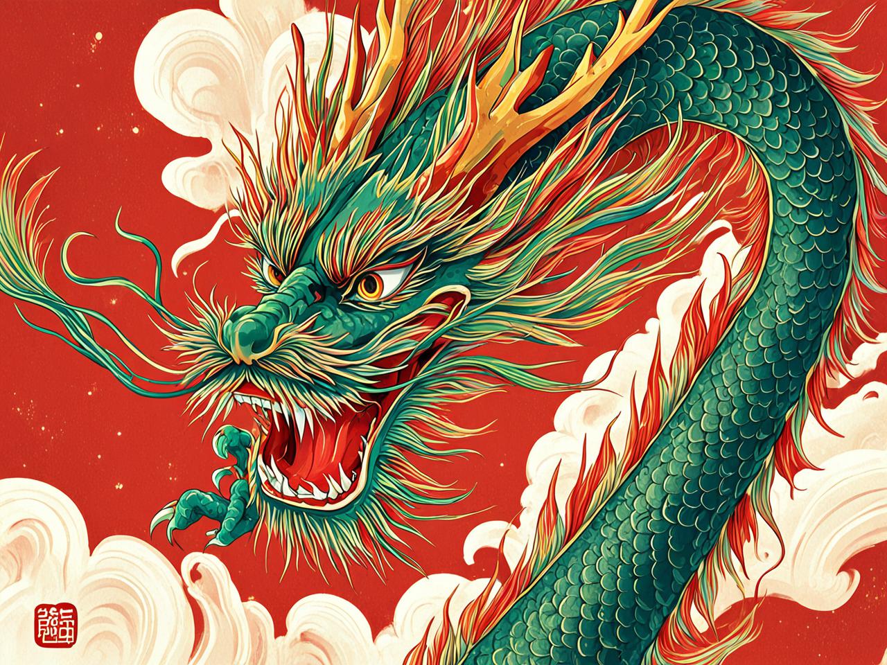 龙人今日财运，偏财星动，机遇与智慧并存
