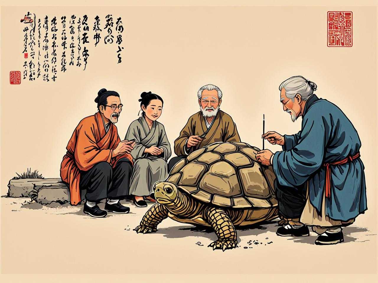老一辈人的说法，梦见乌龟