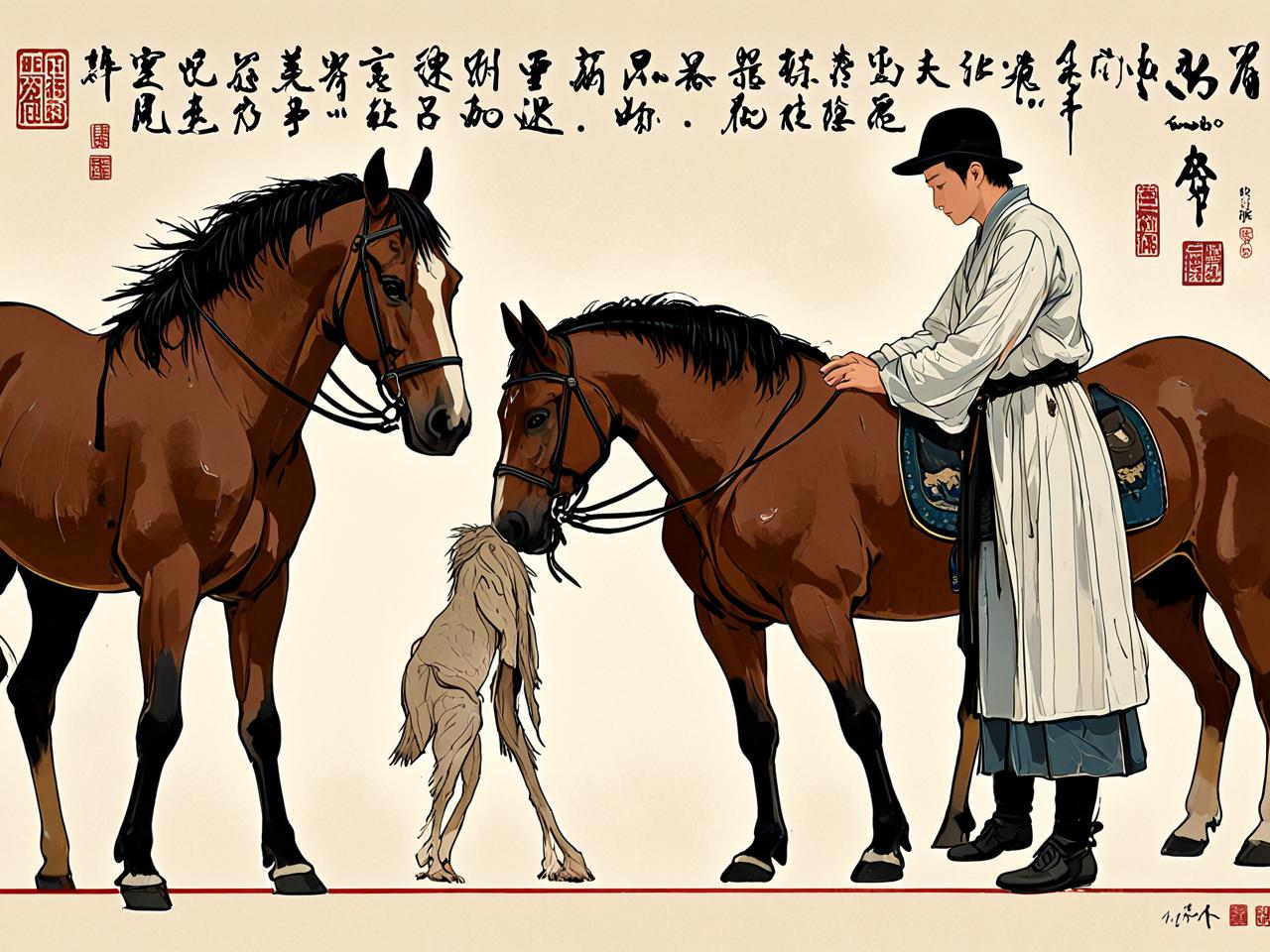 马的最佳三个贵人，伯乐、驯马师与骑士