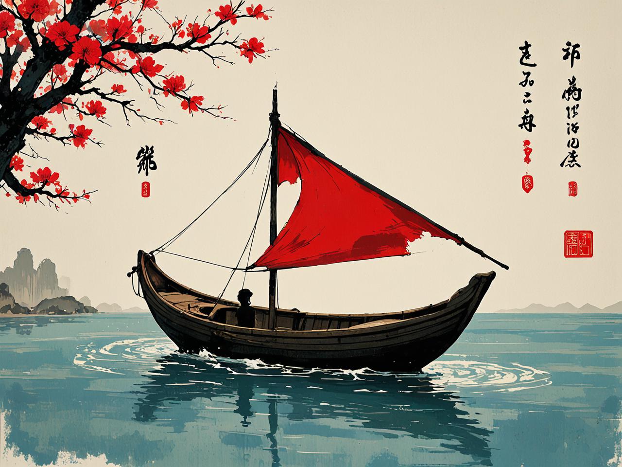 梦舟渡心海，从周公解梦看船意象的潜意识密码