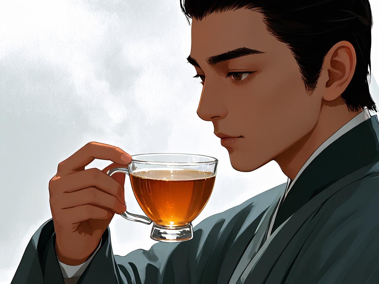 男人梦见喝茶，一杯清茗中的心灵密码