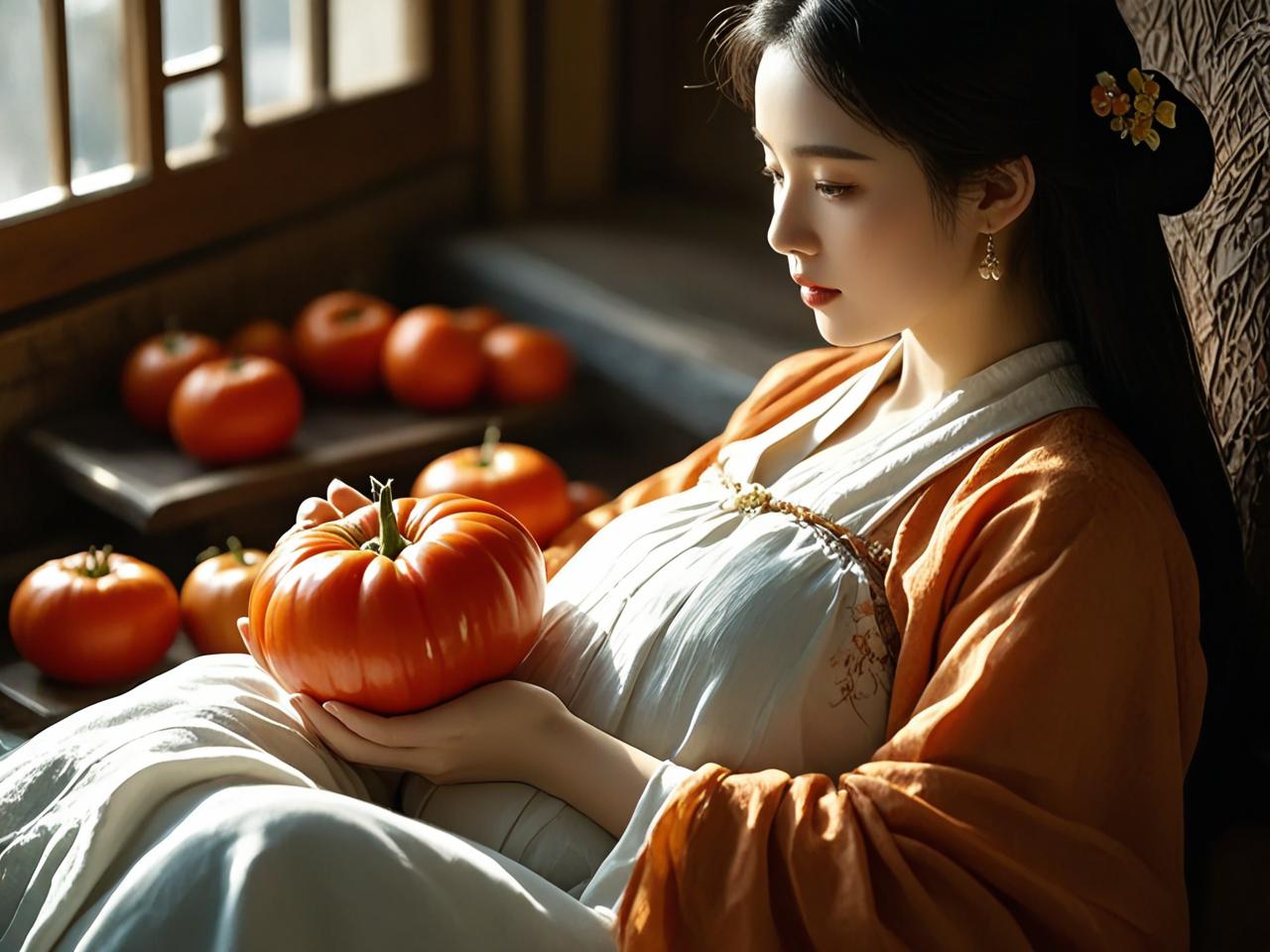 孕妇梦见熟透的西红柿，生命、丰饶与潜意识的温柔低语