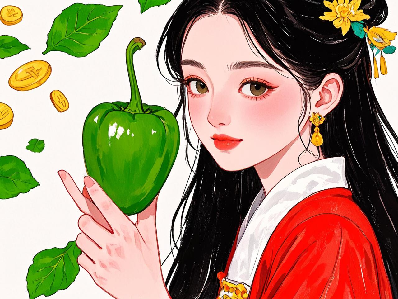 女人梦见青辣椒，财运如何？梦境背后的财富启示