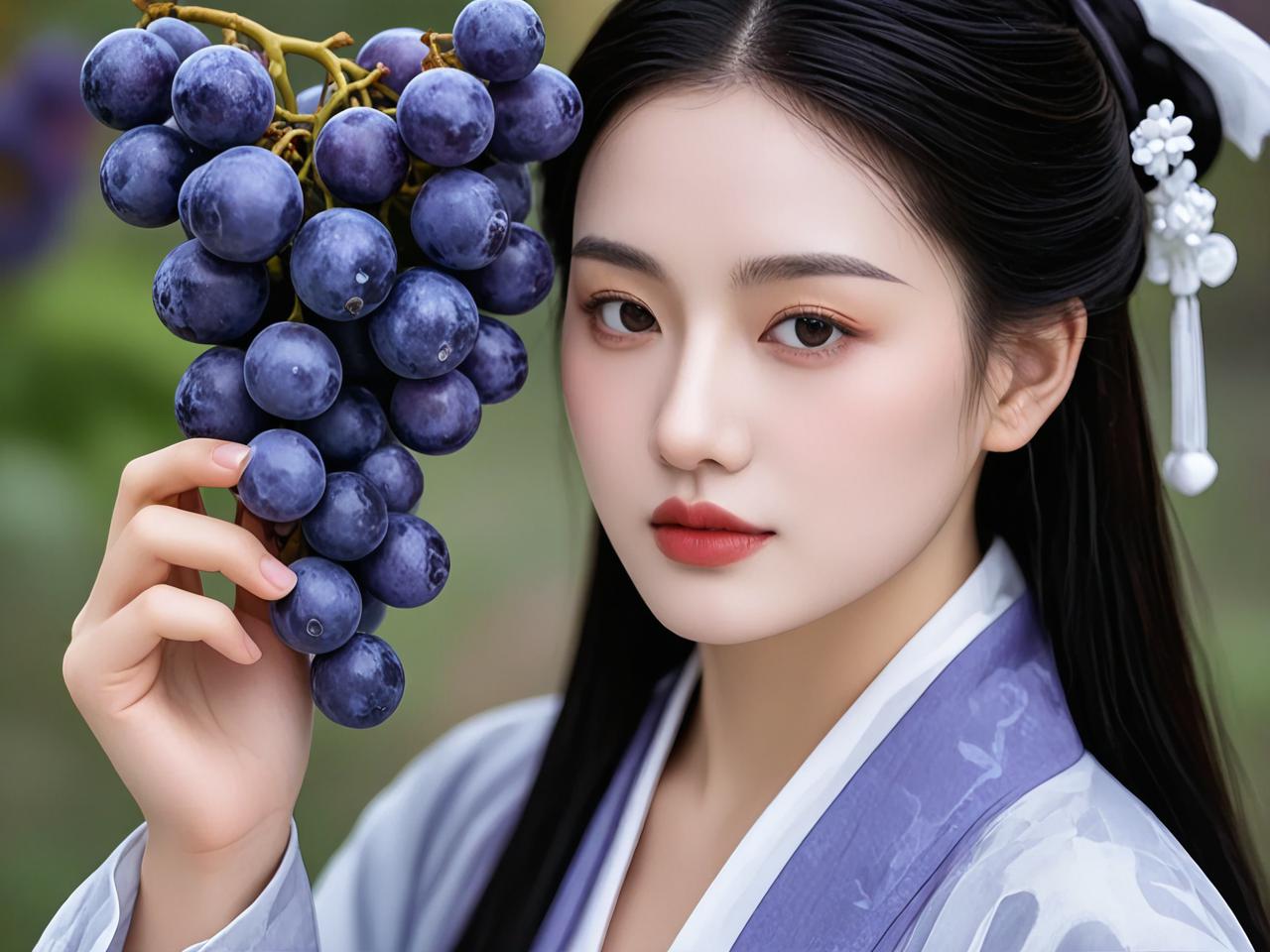 女人梦见成熟的紫葡萄，潜意识中的丰盈与觉醒