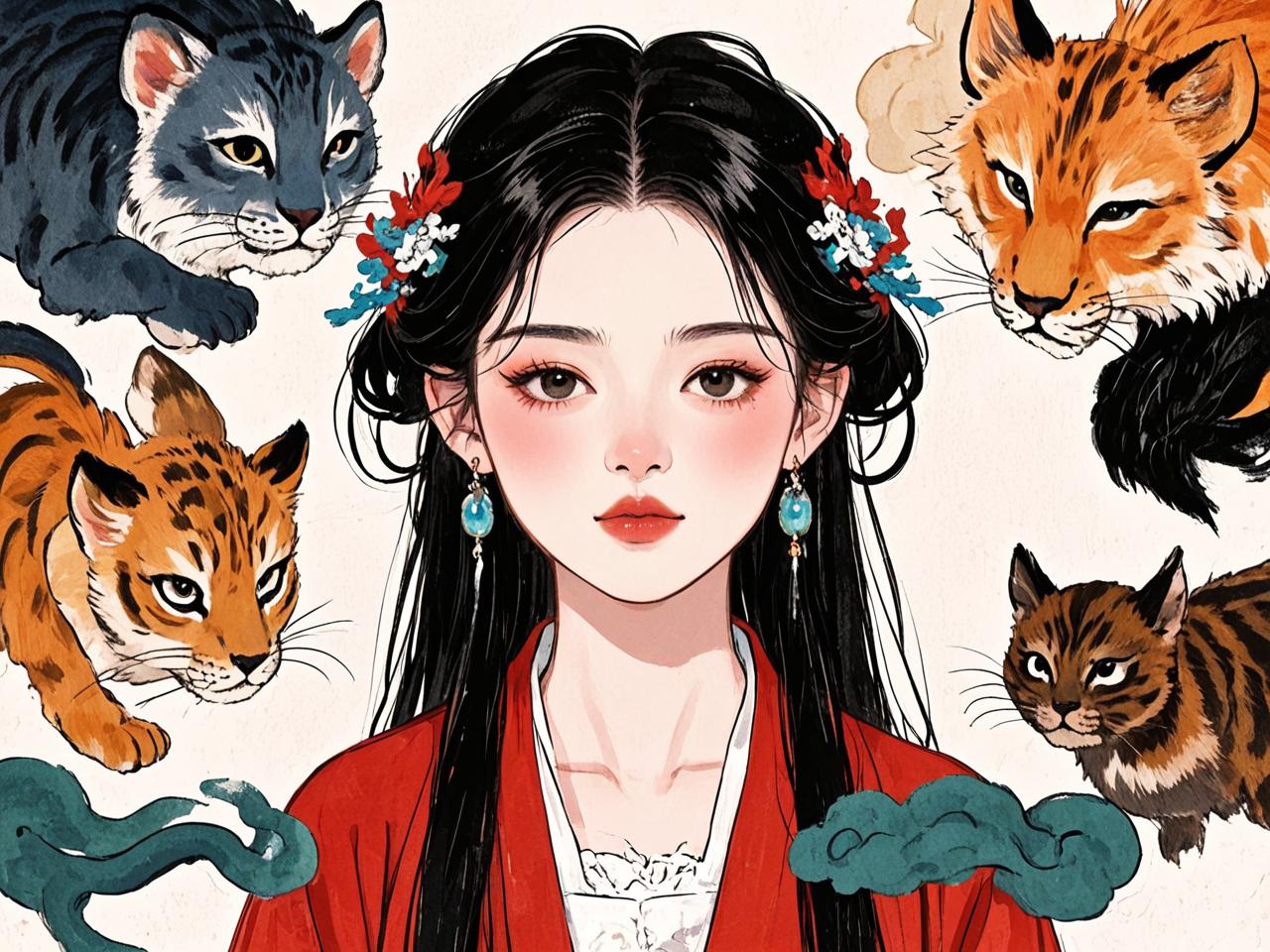 女人梦见各种动物的预兆解析，梦境背后的心理与象征