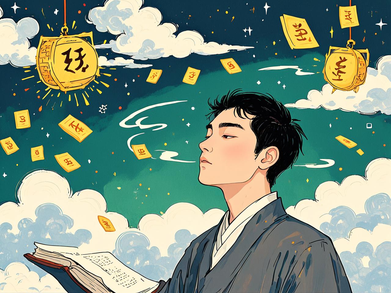 男人做梦考试的财运，梦境中的财富启示与心理密码